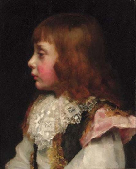 Valentine Cameron Prinsep Prints Portrait of a boy Germany oil painting art